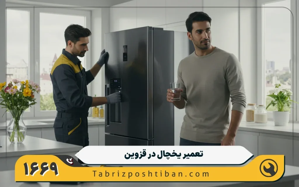هزینه تعمیرات یخچال سیلوان در قزوین